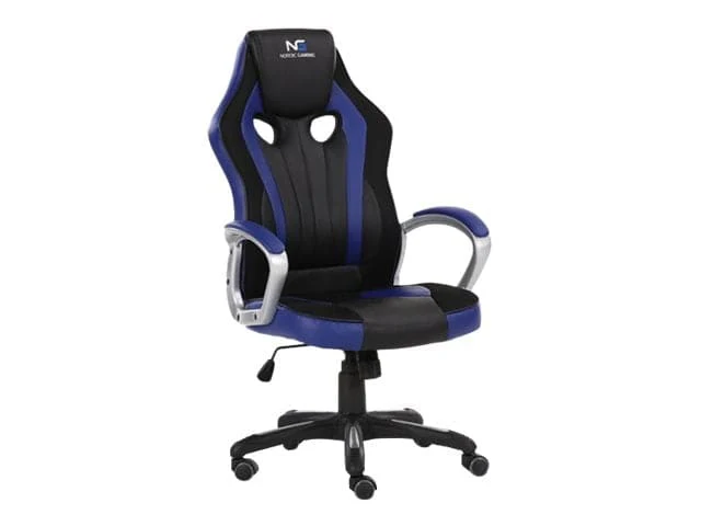 Nordic Gaming Challenger Gamer Stuhl Blau– PU-Leder– Bis zu 120 kg