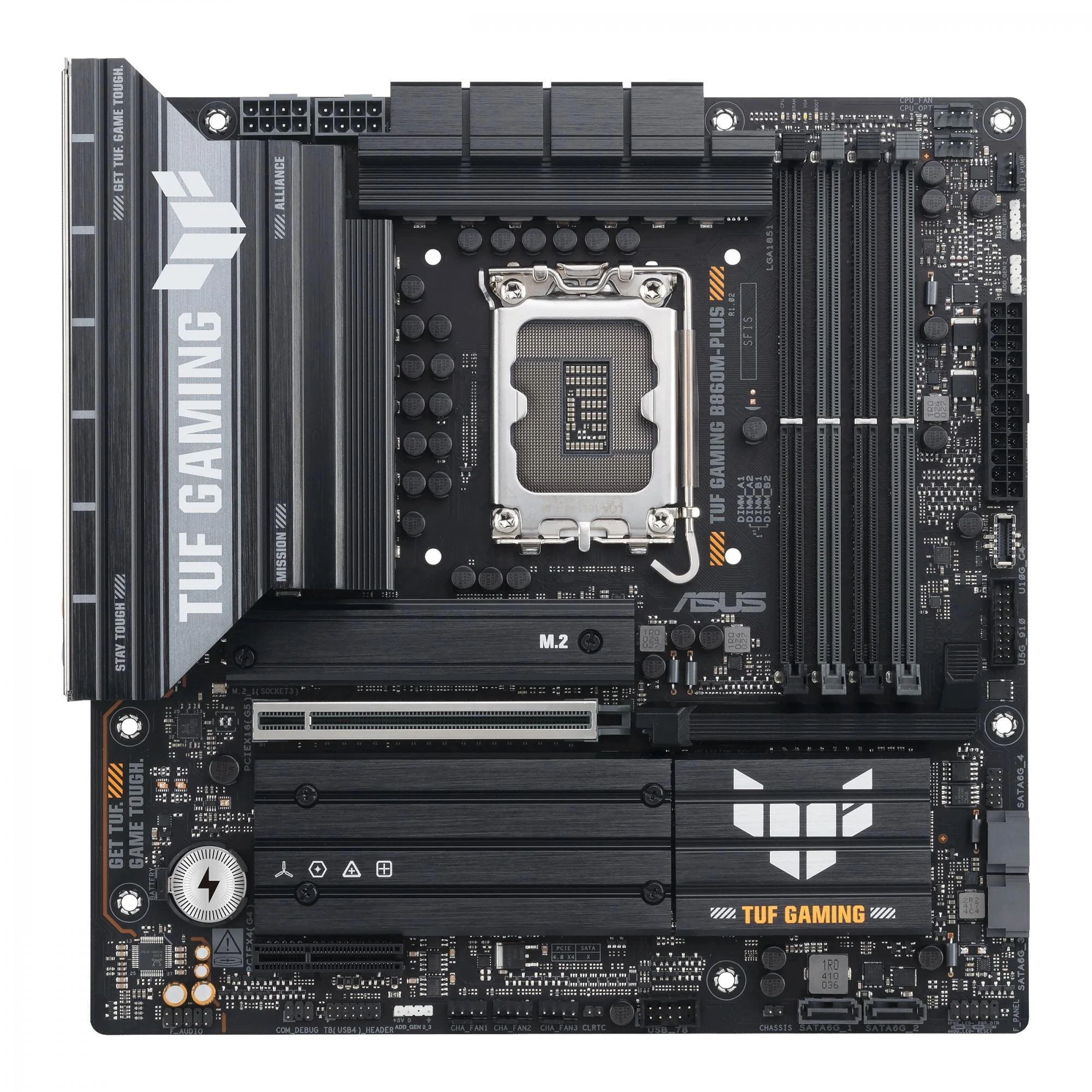 ASUS TUF GAMING B860M-PLUS (mATX. B860. LGA 1851. DDR5)